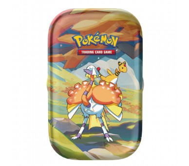 Mini lata juego cartas coleccionables Pokemon surtido español