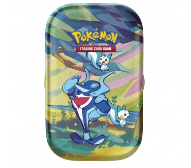 Mini lata juego cartas coleccionables Pokemon surtido español