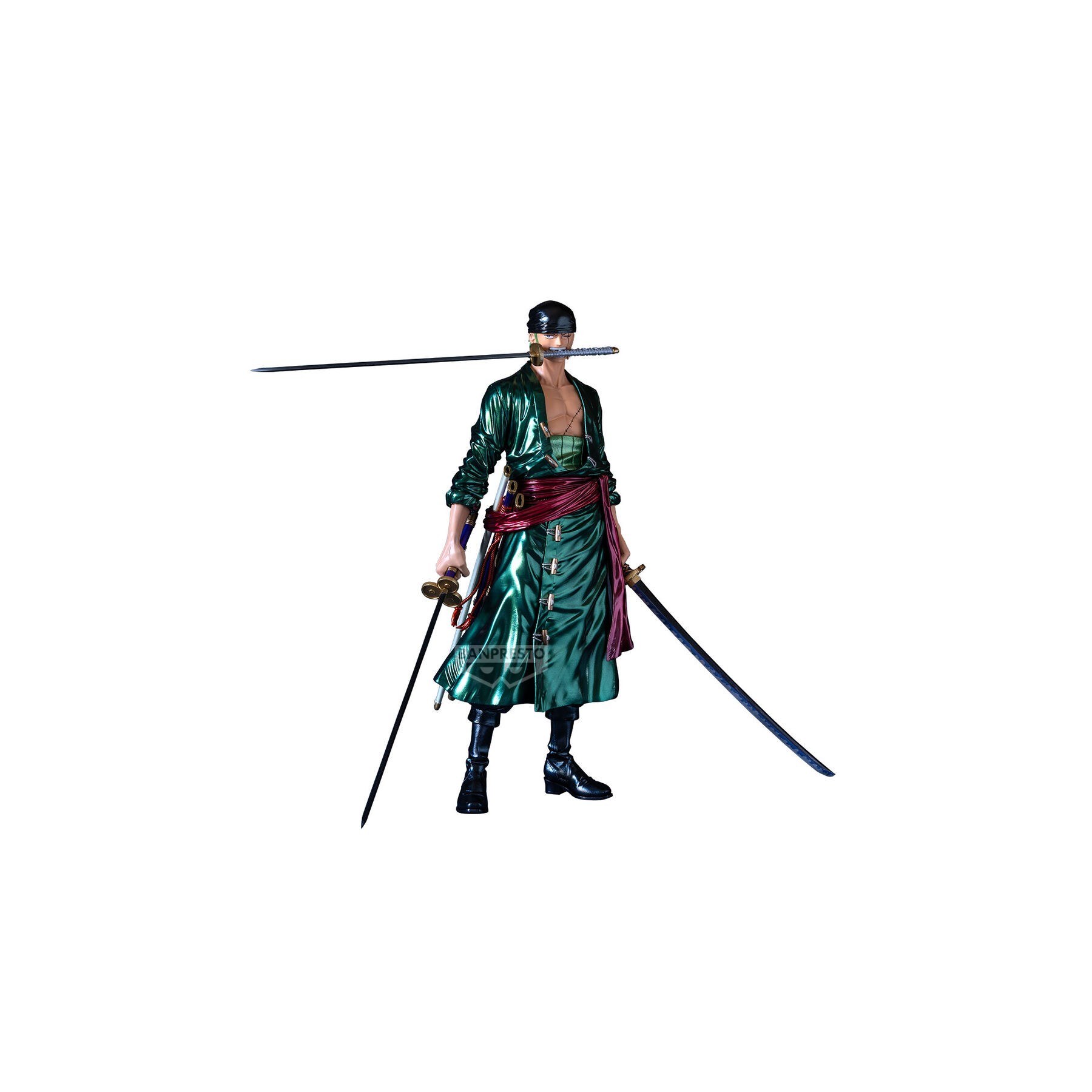 Figura Roronoa Zoro Premium The Metallic One Piece 30cm