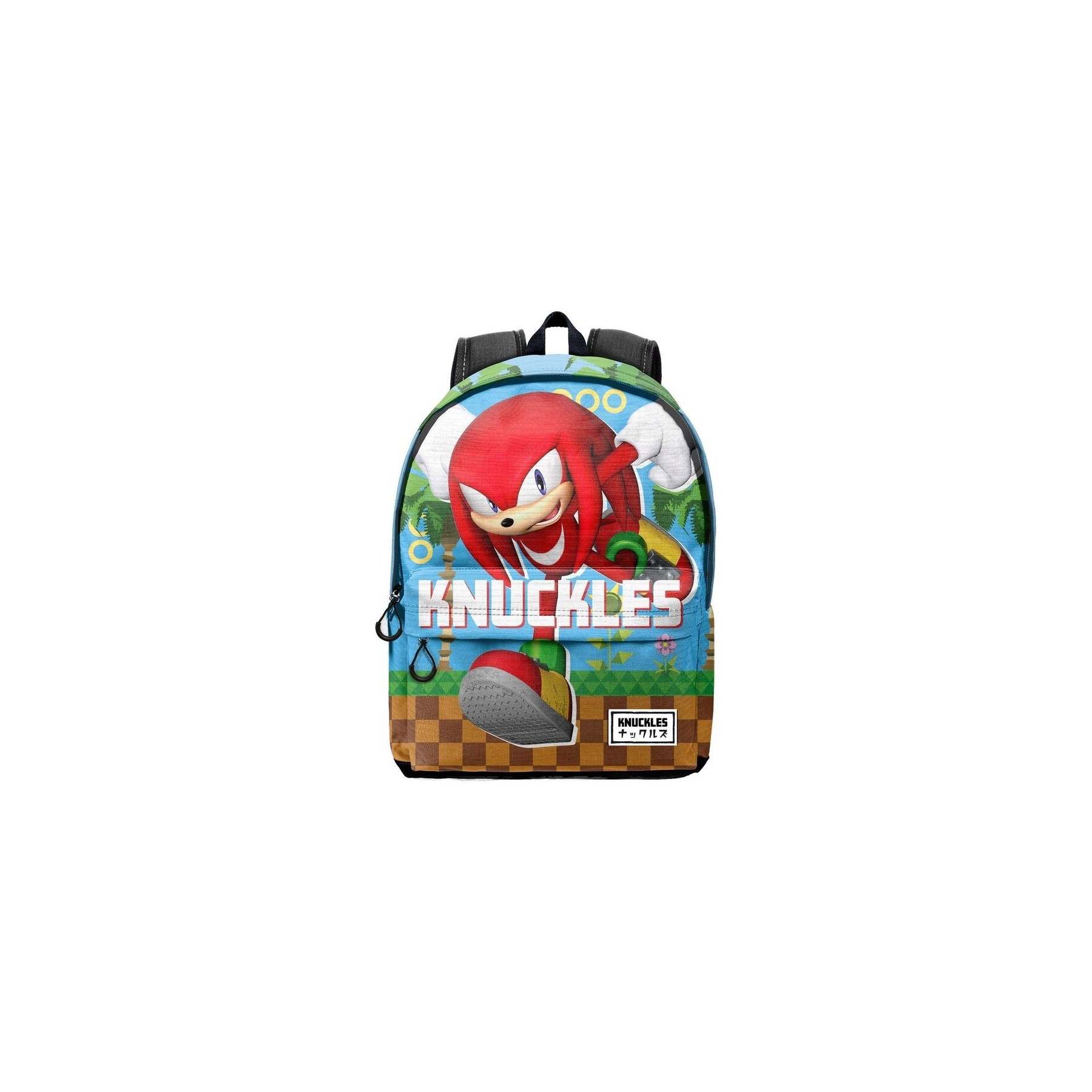 Mochila Run Knuckles Sonic The Hedgehog 44Cm