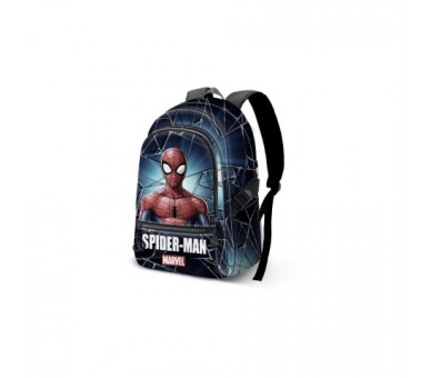Mochila Maximum Spiderman Marvel 44Cm Adaptable