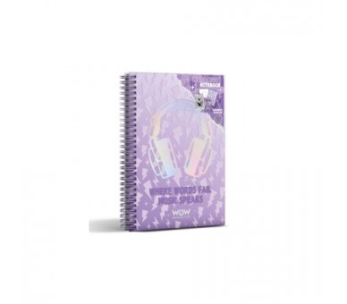 Cuaderno A5 Dj Alana Wow Generation