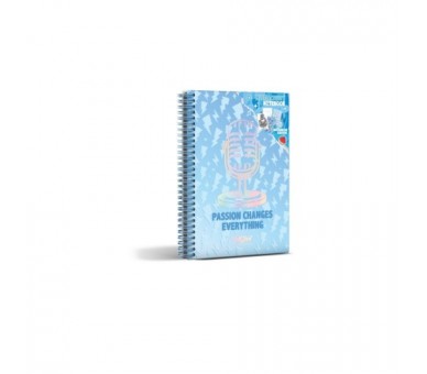 Cuaderno A5 Cantante Emma Wow Generation