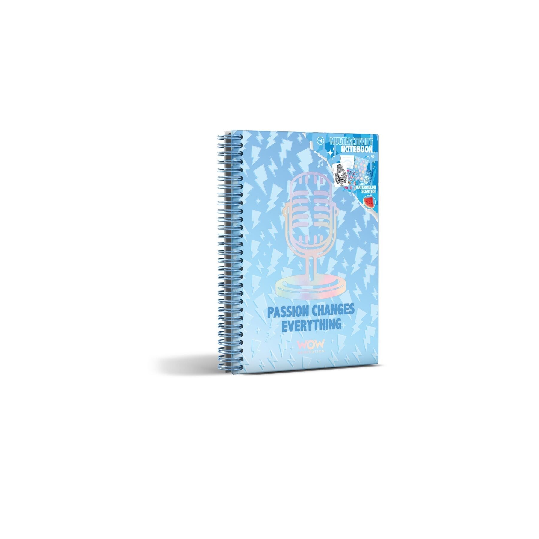 Cuaderno A5 Cantante Emma Wow Generation