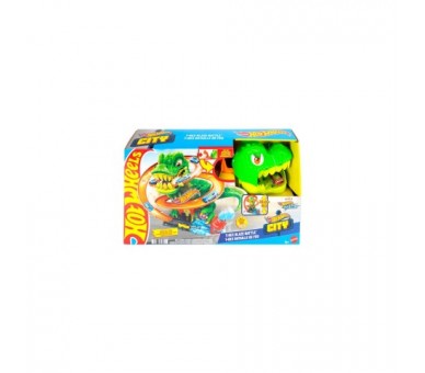 Pista Estacion De Bomberos T-Rex City Hot Wheels