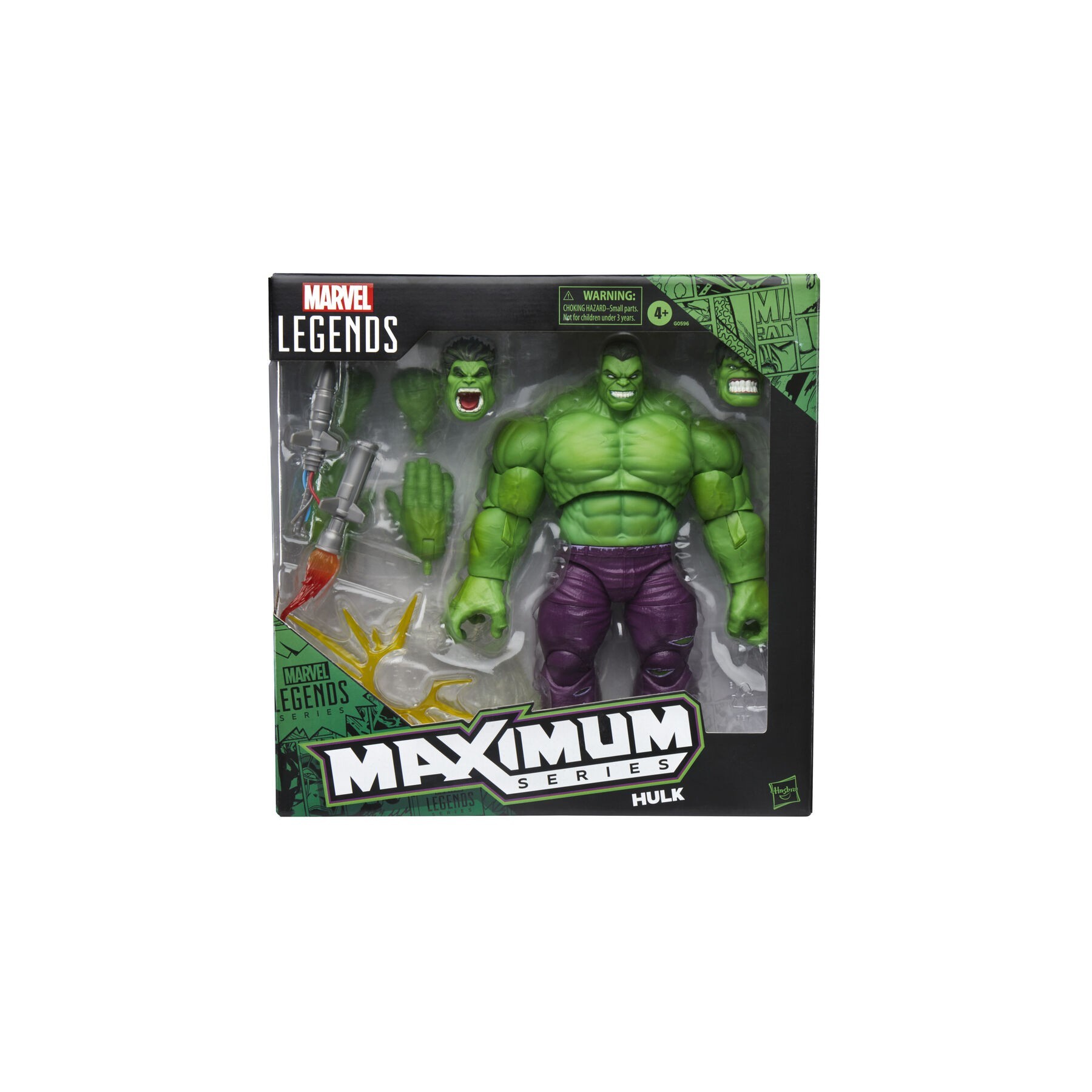 Figura Hulk Maximum Marvel Legends 21Cm