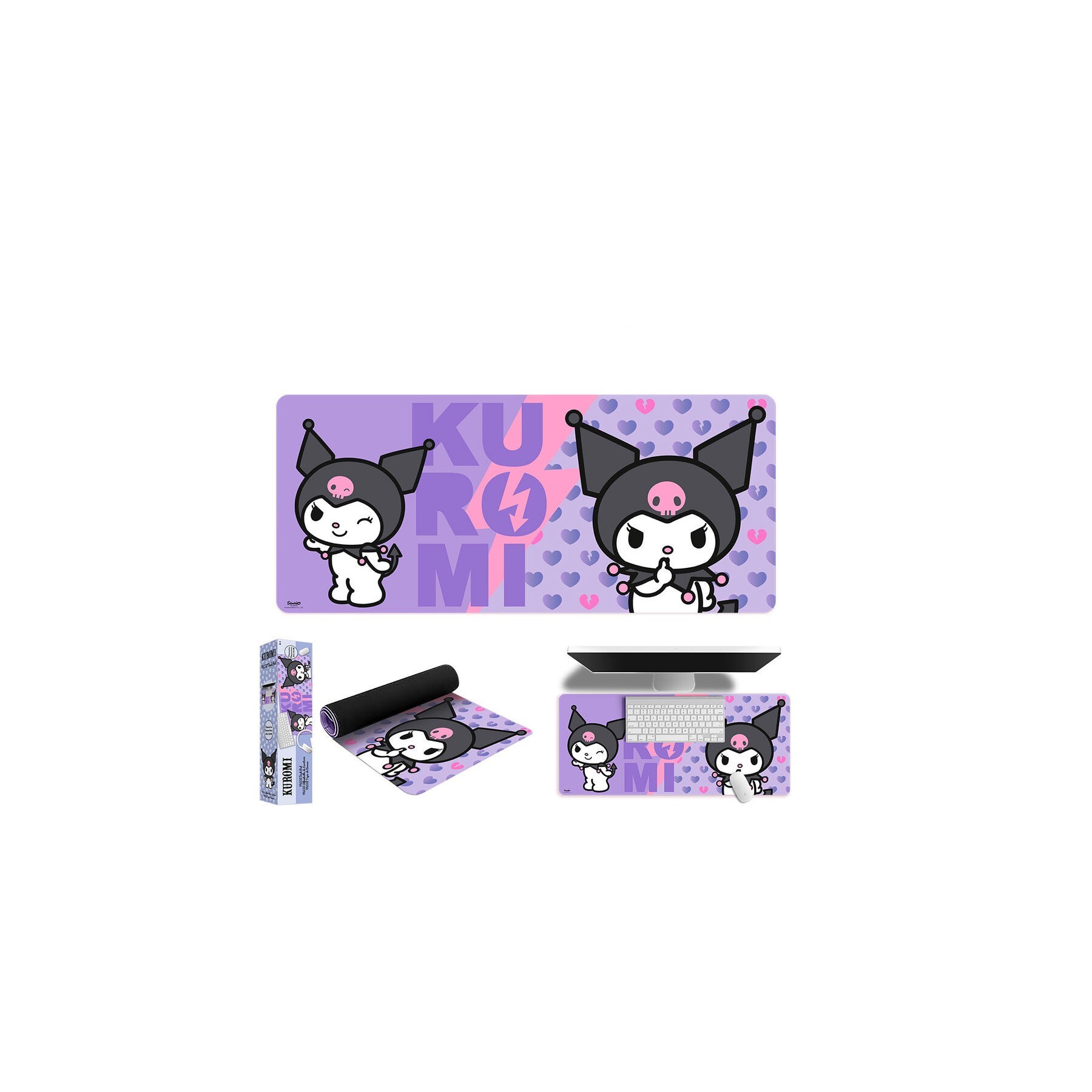 Alfombrilla Gaming Kuromi Hello Kitty