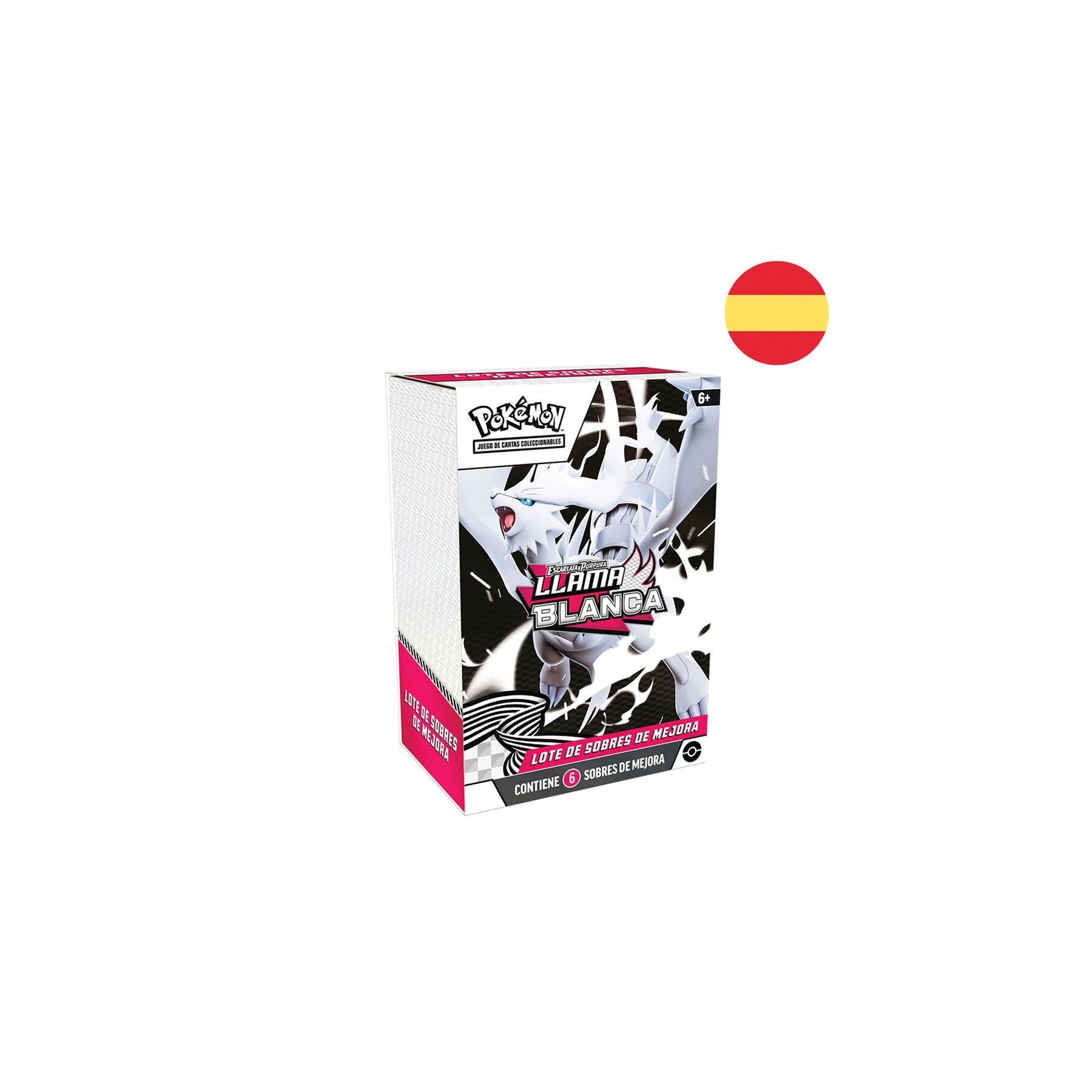 Juego Cartas Coleccionables Booster Bundle Llama Blanca Poke