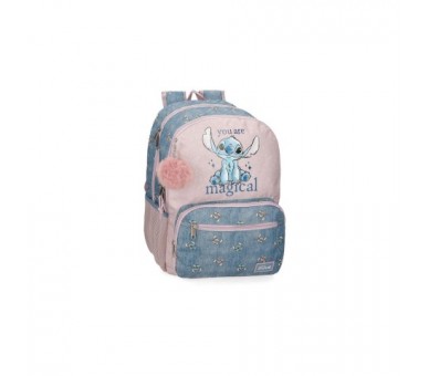 Mochila You Are Magical Stitch Disney 44Cm Adaptable