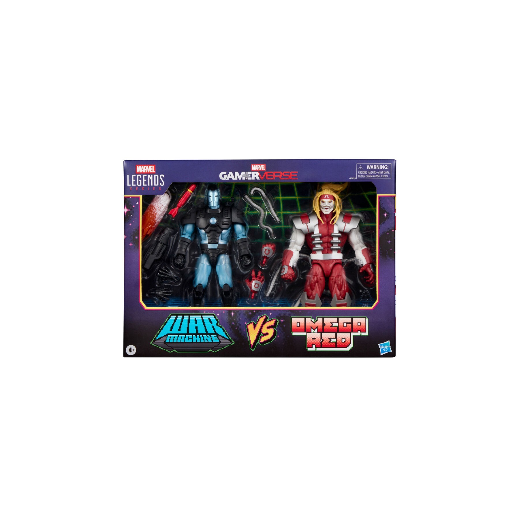 Blister 2 Figuras Marvel'S War Machine Vs Marvel'S Omega Red