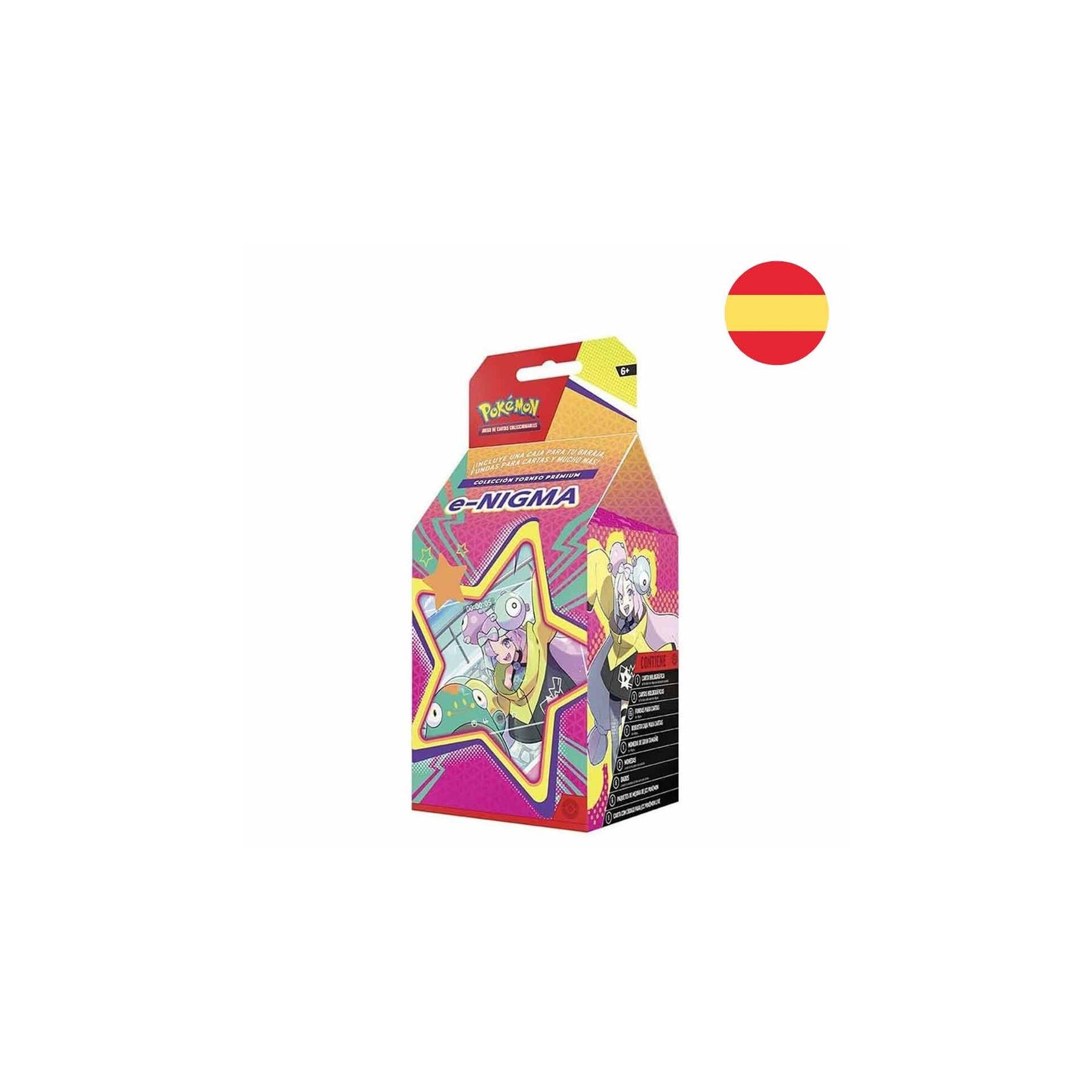 Estuche Juego Cartas Coleccionables Iono Tournament Pokemon