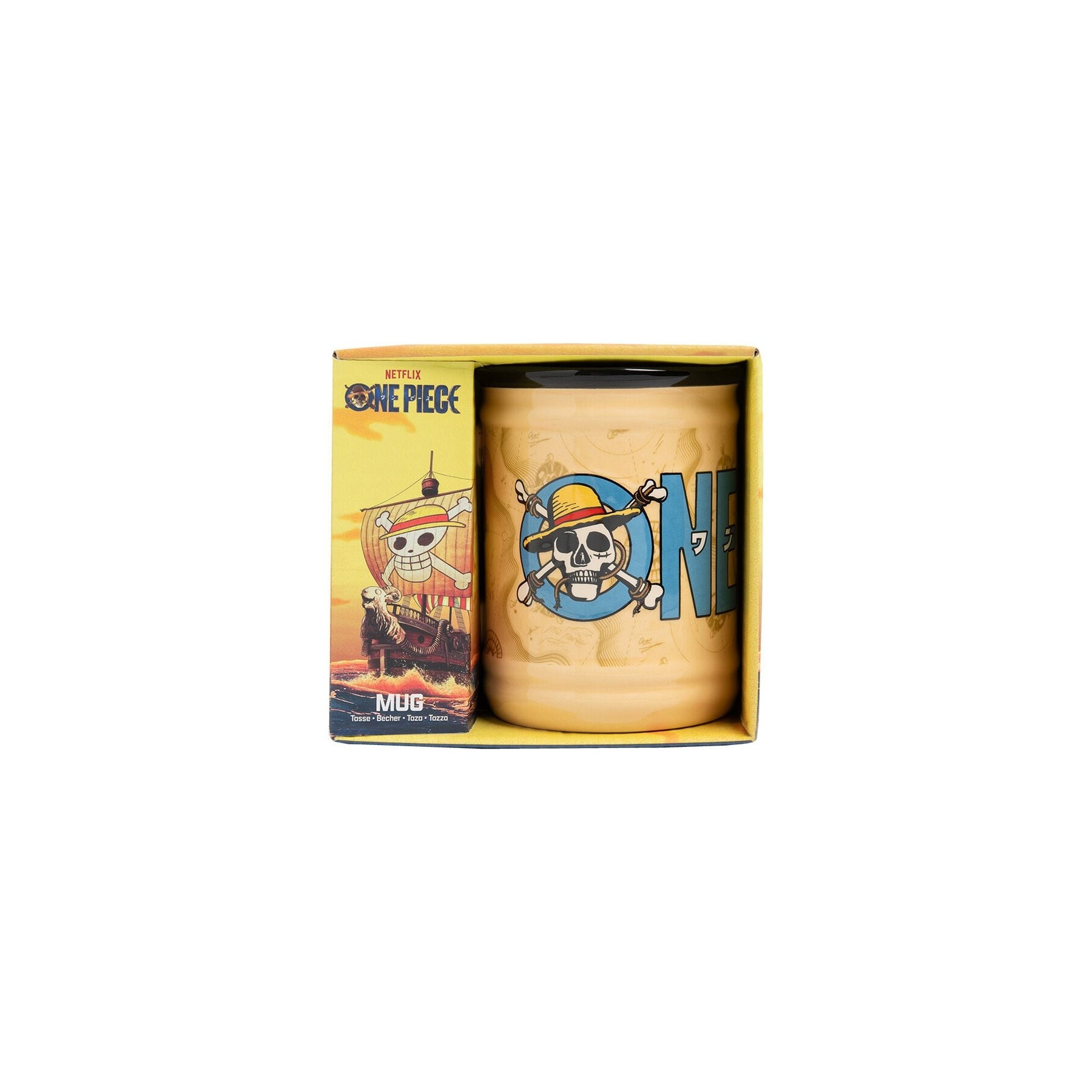 Taza Con Forma Paladone One Piece Netflix