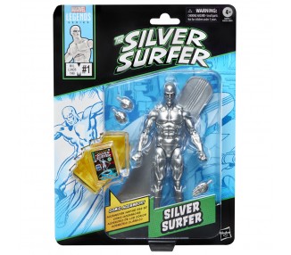Figura Estela Plateada The Silver Surfer Marvel Legends Series 15cm