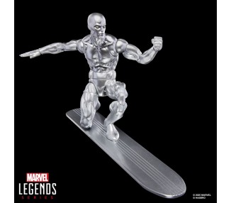 Figura Estela Plateada The Silver Surfer Marvel Legends Series 15cm