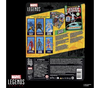 Figura Estela Plateada The Silver Surfer Marvel Legends Series 15cm