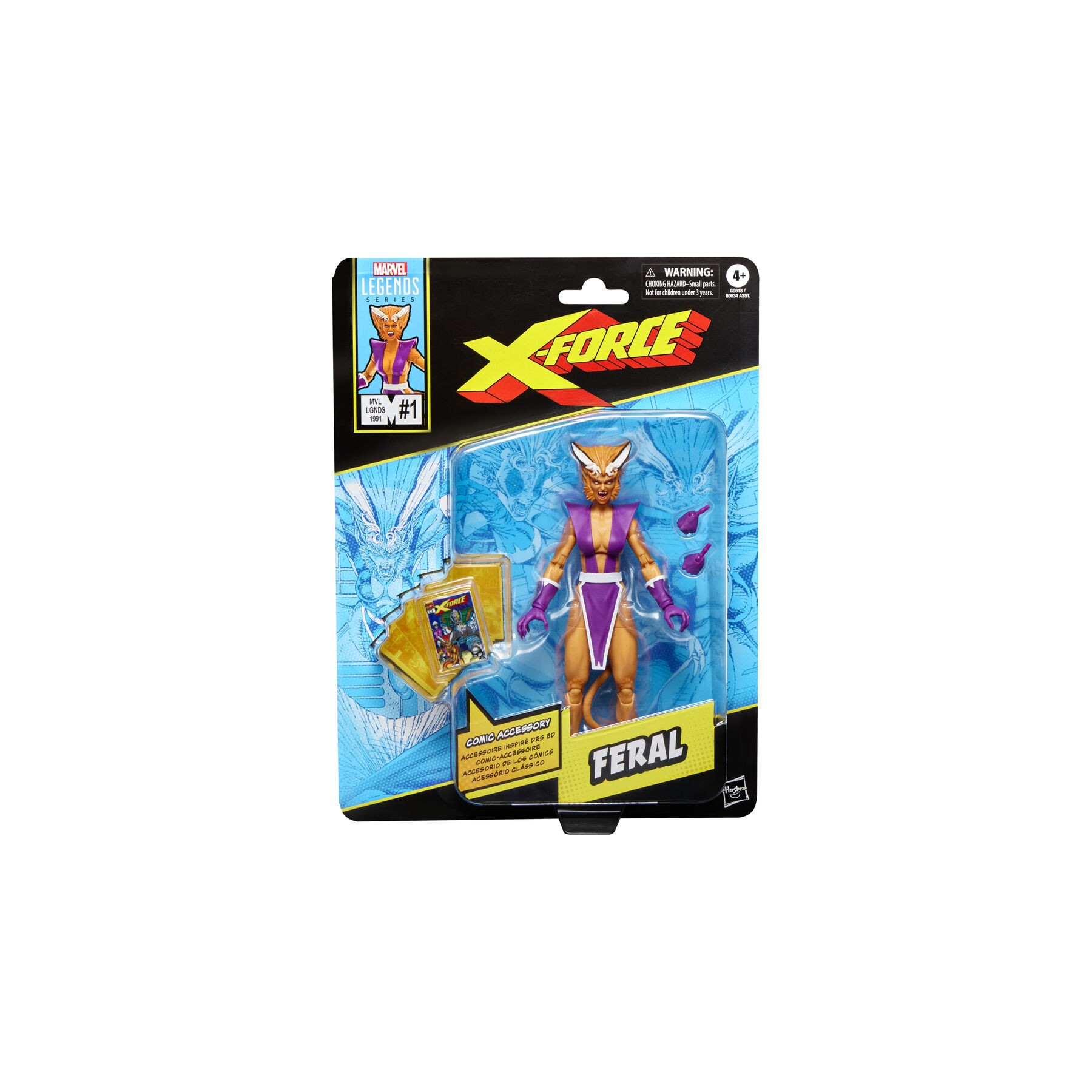 Figura Feral X-Force Marvel Legends Series 15cm