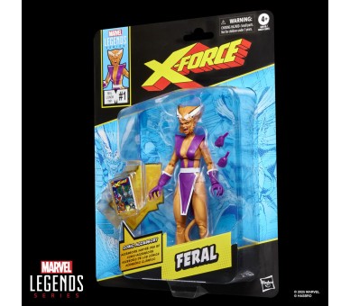 Figura Feral X-Force Marvel Legends Series 15cm