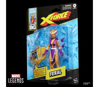 Figura Feral X-Force Marvel Legends Series 15cm