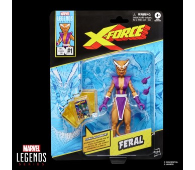Figura Feral X-Force Marvel Legends Series 15cm