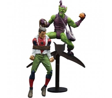 Figuras Duende Verde & Peter Parker Marvel Select 15cm