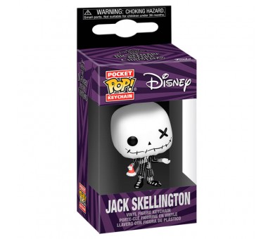 Llavero Pocket POP Disney Pesadilla Antes de Navidad Jack Skellington