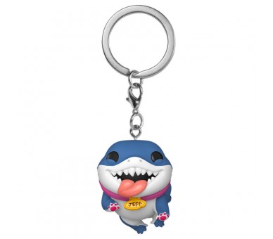 Llavero Pocket POP Marvel Rivals Jeff the Land Shark