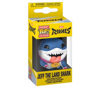 Llavero Pocket POP Marvel Rivals Jeff the Land Shark