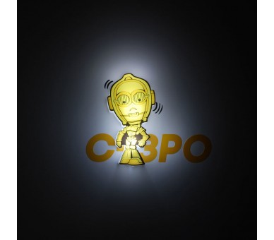 Lampara 3D Light FX mini C-3PO Star Wars