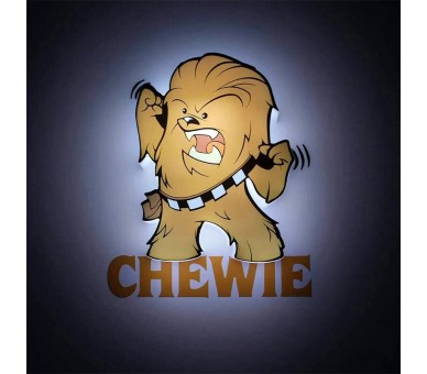 Lampara 3D Light FX mini Chewie Star Wars