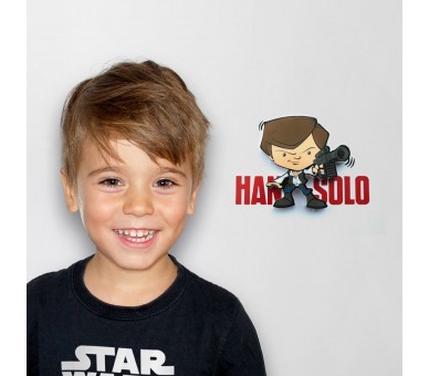 Lampara 3D Light FX mini Hans Solo Star Wars