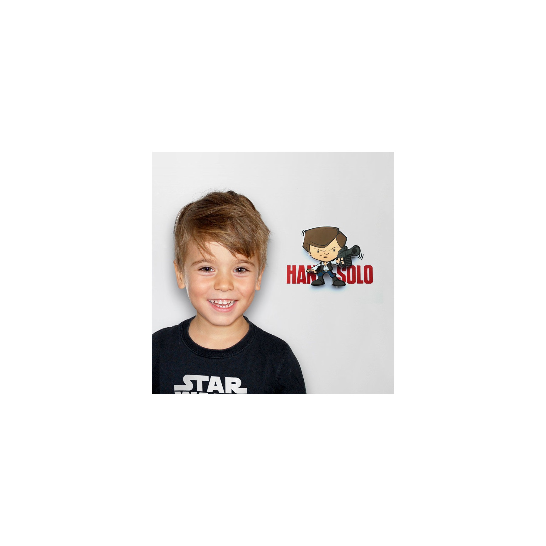 Lampara 3D Light FX mini Hans Solo Star Wars