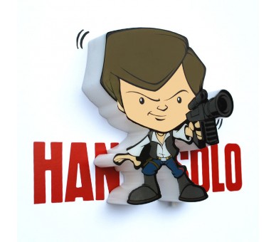 Lampara 3D Light FX mini Hans Solo Star Wars