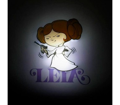 Lampara 3D Light FX mini Leia Star Wars