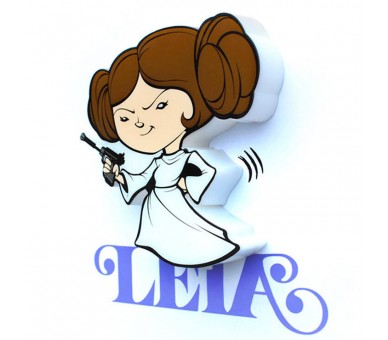 Lampara 3D Light FX mini Leia Star Wars