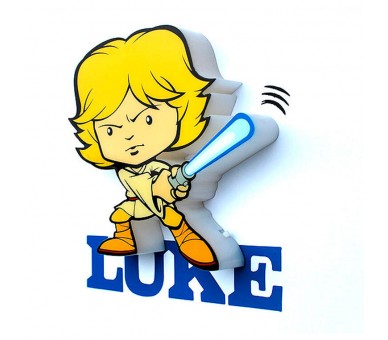 Lampara 3D Light FX mini Luke Skywalker Star Wars