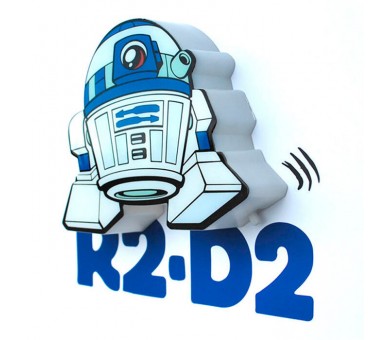 Lampara 3D Light FX mini R2-D2 Star Wars