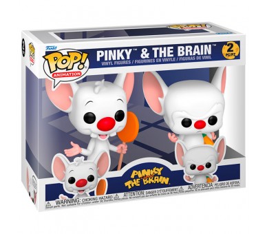 Blister 2 figuras POP Pinky & The Brain