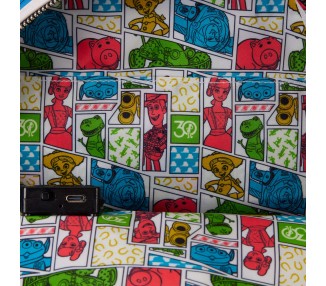 Mochila Buzz Lightyear 30th Anniversary Toy Story Disney Pixar Loungefly 26cm