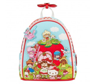 Mochila Shortcake Scented Hello Kitty & Friends x Strawberry Loungefly 26cm