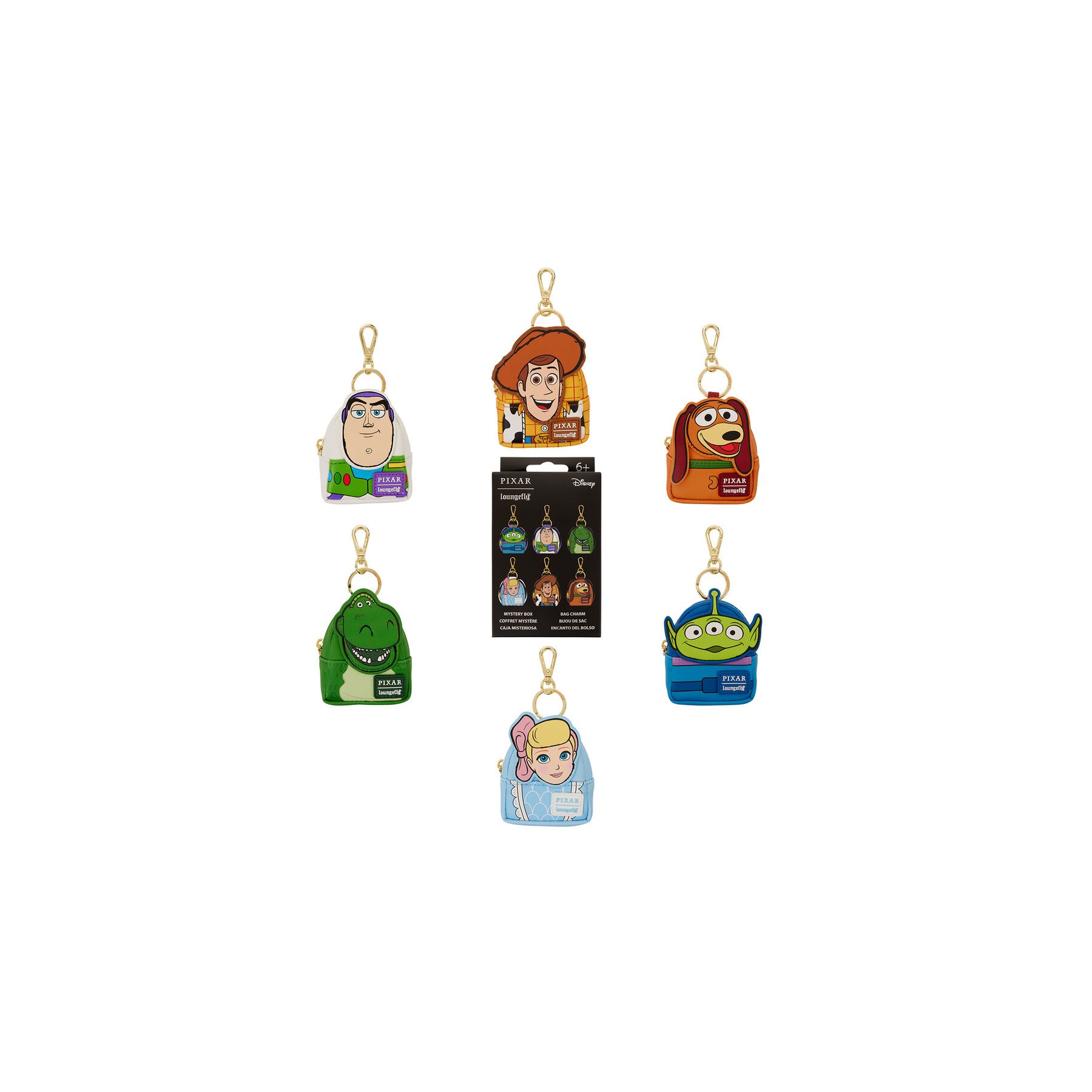 Llavero mini mochila Mystery 30th Anniversary Toy Story Disney Pixar Loungefly surtido
