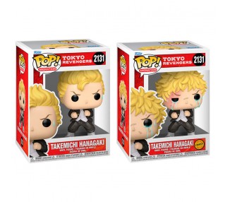 Figura POP Tokyo Revengers Takemichi Hanagaki 5 + 1 Chase