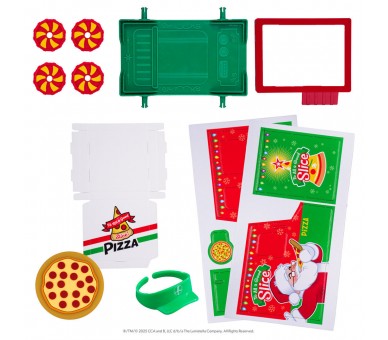 Accesorios repartidor de pizzas The Elf On the Shelf