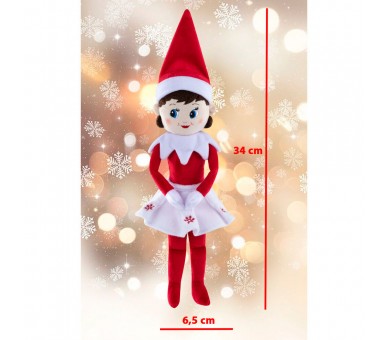 Peluche Niña Elfo The Elf On the Shelf 34cm