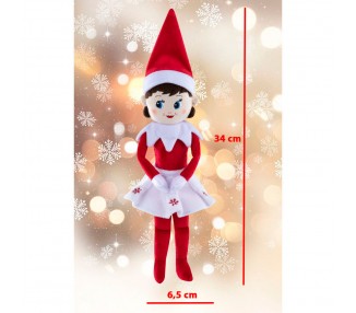 Peluche Niña Elfo The Elf On the Shelf 34cm