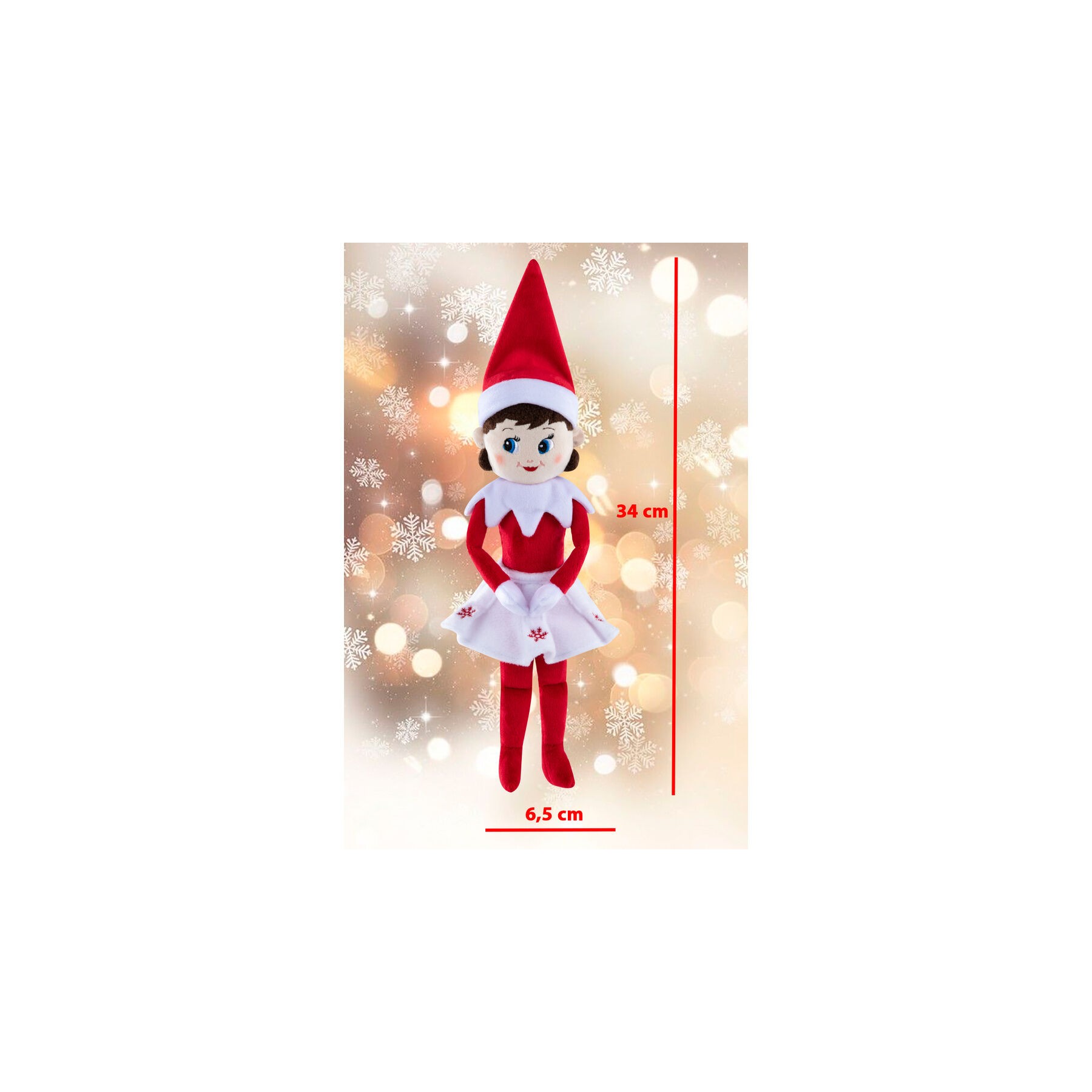 Peluche Niña Elfo The Elf On the Shelf 34cm