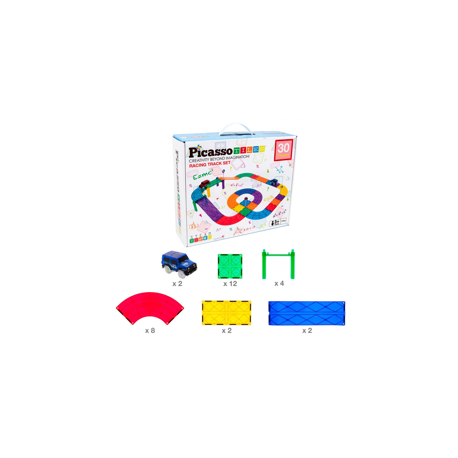 Pista de carreras magnetica 30pzs