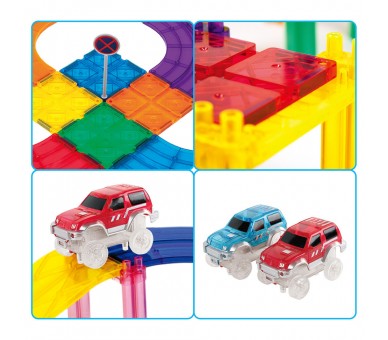 Pista de carreras magnetica 30pzs