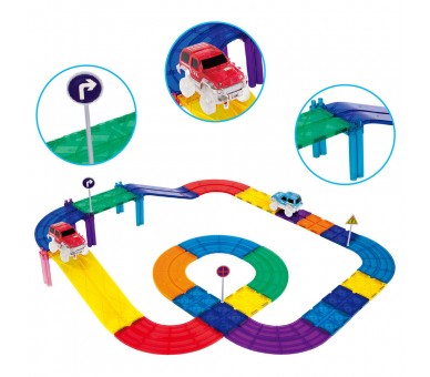 Pista de carreras magnetica 30pzs