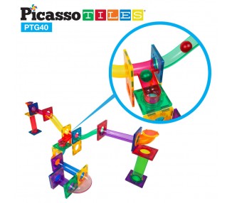 Circuito de canicas magnetico 40pzs