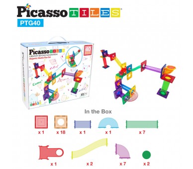 Circuito de canicas magnetico 40pzs